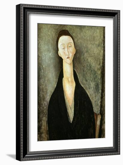 Madame Zborowska, 1918-Amedeo Modigliani-Framed Giclee Print