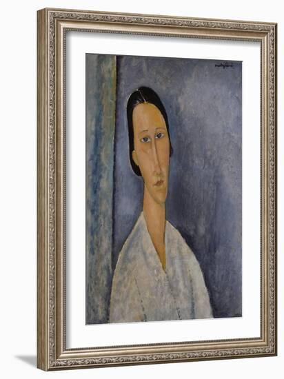 Madame Zborowska-Amedeo Modigliani-Framed Giclee Print