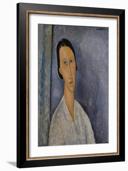 Madame Zborowska-Amedeo Modigliani-Framed Giclee Print