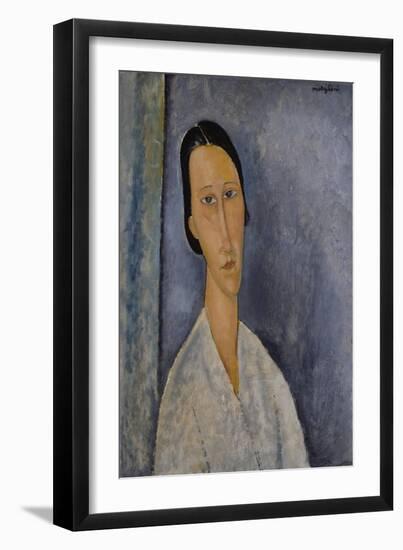 Madame Zborowska-Amedeo Modigliani-Framed Giclee Print