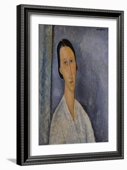 Madame Zborowska-Amedeo Modigliani-Framed Giclee Print