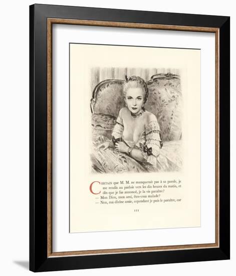 Madame-Gabriel Ferrier-Framed Premium Giclee Print