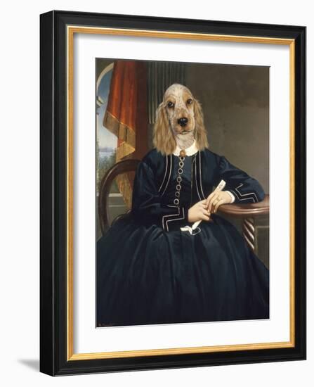 Madame-Thierry Poncelet-Framed Art Print