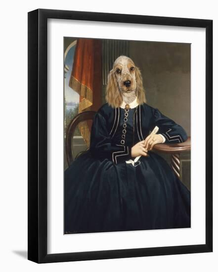 Madame-Thierry Poncelet-Framed Art Print