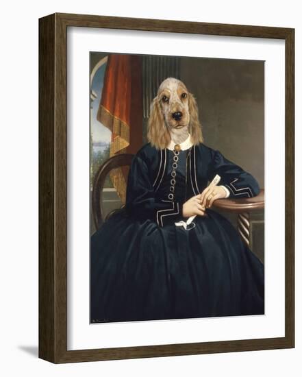 Madame-Thierry Poncelet-Framed Art Print