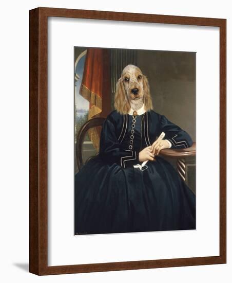 Madame-Thierry Poncelet-Framed Art Print