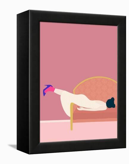 Maddies Mood-Jota de jai-Framed Premier Image Canvas