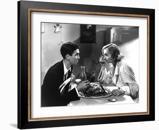 Made For Each Other, James Stewart, Carole Lombard, 1939-null-Framed Photo