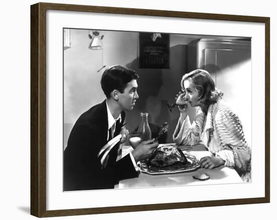 Made For Each Other, James Stewart, Carole Lombard, 1939-null-Framed Photo