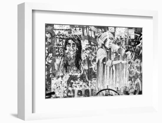 Made in Spain B&W Collection - Street Art II-Philippe Hugonnard-Framed Photographic Print