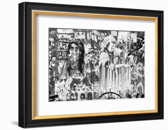 Made in Spain B&W Collection - Street Art II-Philippe Hugonnard-Framed Photographic Print