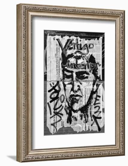 Made in Spain B&W Collection - Street Newspaper Art-Philippe Hugonnard-Framed Photographic Print