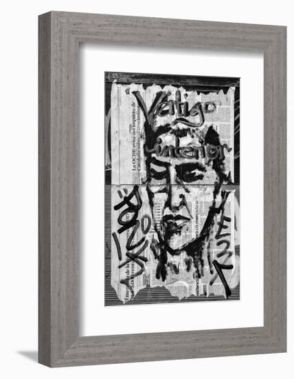 Made in Spain B&W Collection - Street Newspaper Art-Philippe Hugonnard-Framed Photographic Print