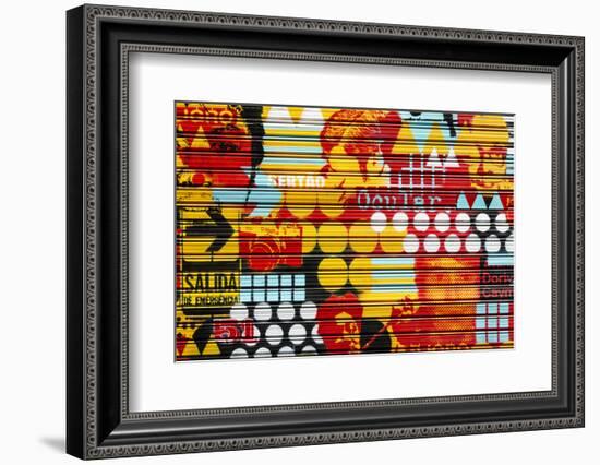 Made in Spain Collection - Colorful Blind Art-Philippe Hugonnard-Framed Photographic Print