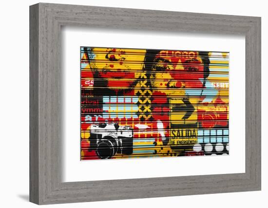 Made in Spain Collection - Colourful Blind-Philippe Hugonnard-Framed Photographic Print