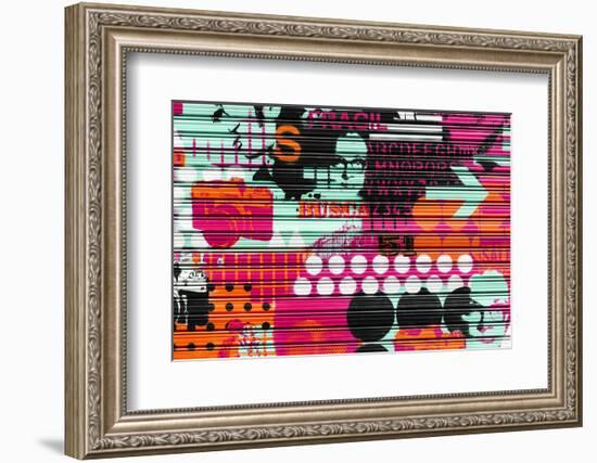 Made in Spain Collection - Colourful Curtain Art IV-Philippe Hugonnard-Framed Photographic Print