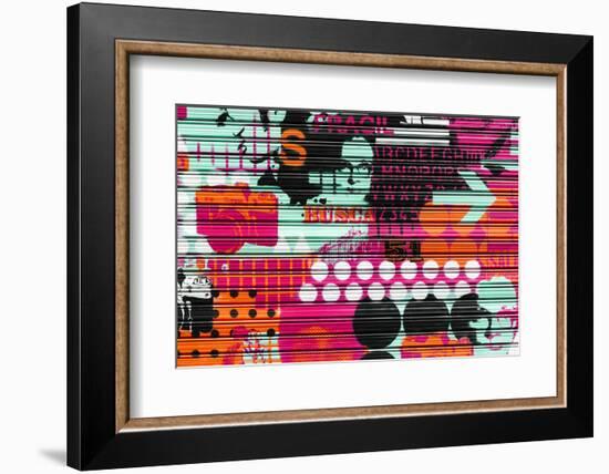 Made in Spain Collection - Colourful Curtain Art IV-Philippe Hugonnard-Framed Photographic Print