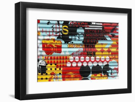 Made in Spain Collection - Colourful Curtain Art-Philippe Hugonnard-Framed Photographic Print