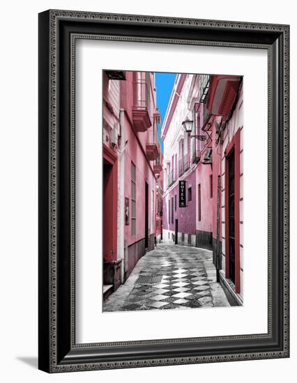 Made in Spain Collection - Colourful Pedestrian Street in Seville V-Philippe Hugonnard-Framed Photographic Print