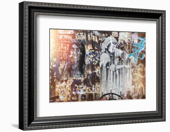 Made in Spain Collection - Graffiti Wall IV-Philippe Hugonnard-Framed Photographic Print