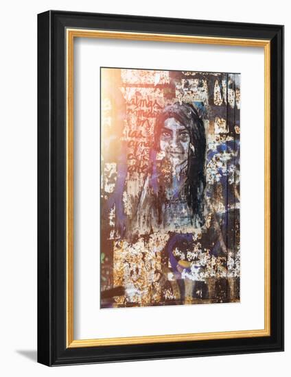 Made in Spain Collection - Graffiti Wall VII-Philippe Hugonnard-Framed Photographic Print
