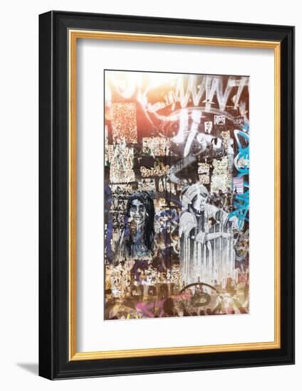Made in Spain Collection - Graffiti Wall-Philippe Hugonnard-Framed Photographic Print