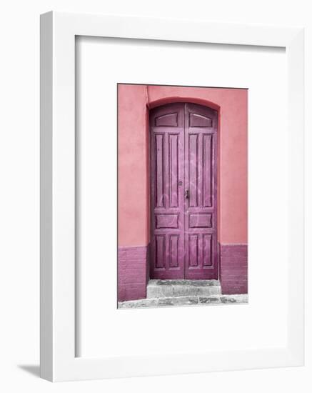 Made in Spain Collection - Pink Door in Seville-Philippe Hugonnard-Framed Photographic Print