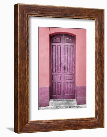 Made in Spain Collection - Pink Door in Seville-Philippe Hugonnard-Framed Photographic Print