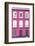 Made in Spain Collection - Pink Facade of Traditional Spanish Building-Philippe Hugonnard-Framed Photographic Print