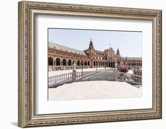 Made in Spain Collection - Plaza de Espana, Seville V-Philippe Hugonnard-Framed Photographic Print