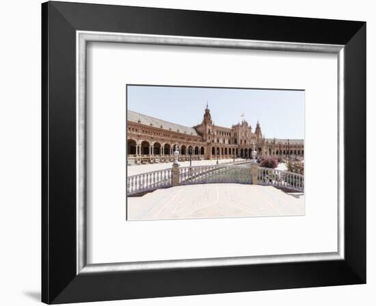 Made in Spain Collection - Plaza de Espana, Seville V-Philippe Hugonnard-Framed Photographic Print