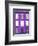 Made in Spain Collection - Purple Facade of Traditional Spanish Building-Philippe Hugonnard-Framed Photographic Print