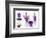 Made in Spain Collection - Purple Pots Wall-Philippe Hugonnard-Framed Photographic Print