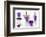 Made in Spain Collection - Purple Pots Wall-Philippe Hugonnard-Framed Photographic Print