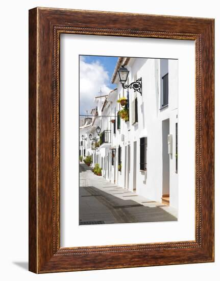 Made in Spain Collection - White City Street II-Philippe Hugonnard-Framed Photographic Print