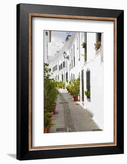 Made in Spain Collection - White City Street of Mijas-Philippe Hugonnard-Framed Photographic Print