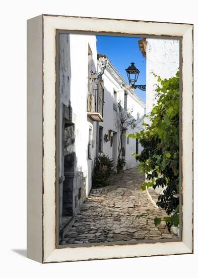 Made in Spain Collection - White Village of Castillo de Castellar-Philippe Hugonnard-Framed Premier Image Canvas