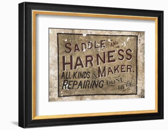 Made in Spain Collection - Wild West Sign III-Philippe Hugonnard-Framed Photographic Print