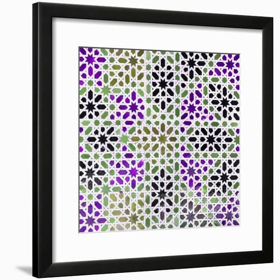 Made in Spain Square Collection - Oriental Mosaic II-Philippe Hugonnard-Framed Photographic Print