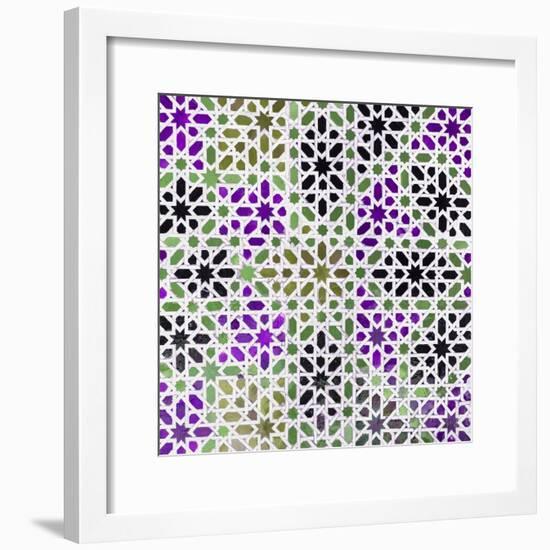 Made in Spain Square Collection - Oriental Mosaic II-Philippe Hugonnard-Framed Photographic Print