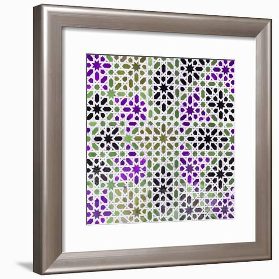 Made in Spain Square Collection - Oriental Mosaic II-Philippe Hugonnard-Framed Photographic Print