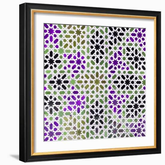 Made in Spain Square Collection - Oriental Mosaic II-Philippe Hugonnard-Framed Photographic Print