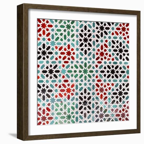 Made in Spain Square Collection - Oriental Mosaic III-Philippe Hugonnard-Framed Photographic Print