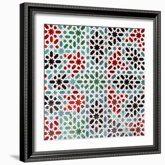 Made in Spain Square Collection - Oriental Mosaic III-Philippe Hugonnard-Framed Photographic Print