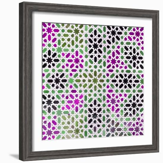 Made in Spain Square Collection - Oriental Mosaic IV-Philippe Hugonnard-Framed Photographic Print