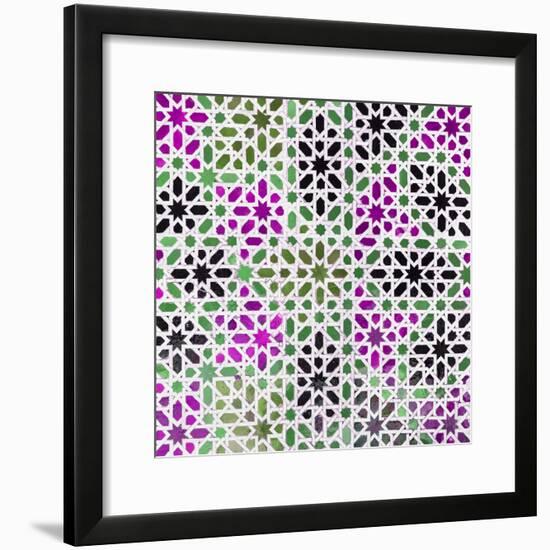 Made in Spain Square Collection - Oriental Mosaic IV-Philippe Hugonnard-Framed Photographic Print