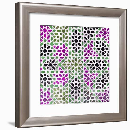 Made in Spain Square Collection - Oriental Mosaic IV-Philippe Hugonnard-Framed Photographic Print