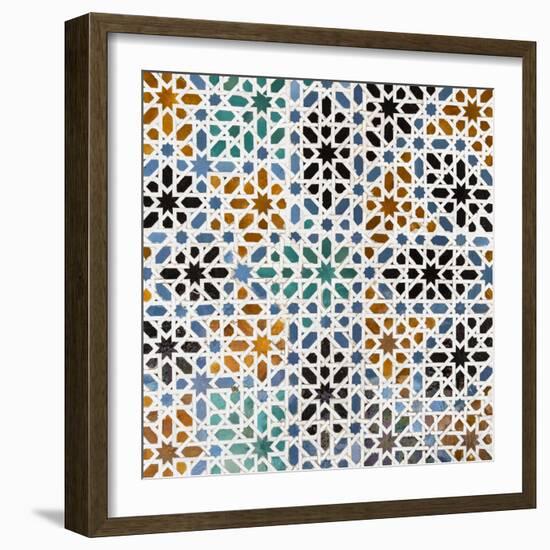 Made in Spain Square Collection - Oriental Mosaic-Philippe Hugonnard-Framed Photographic Print