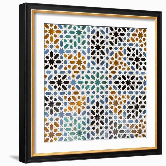 Made in Spain Square Collection - Oriental Mosaic-Philippe Hugonnard-Framed Photographic Print