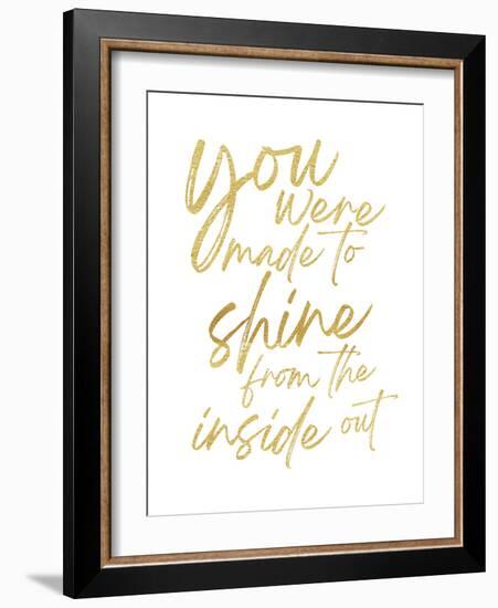 Made To Shine-Jennifer McCully-Framed Art Print